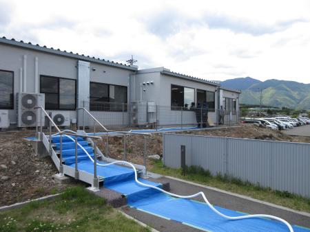 放水訓練を実施しました。
